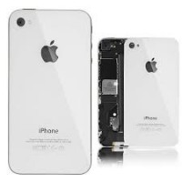 CAPA TRASEIRA VIRDO BRANCO PARA IPHONE 4 4G